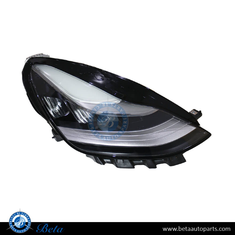 Right Side Headlamp for Tesla Model 3 2017-2020 models, Part Number 1077376-00-C