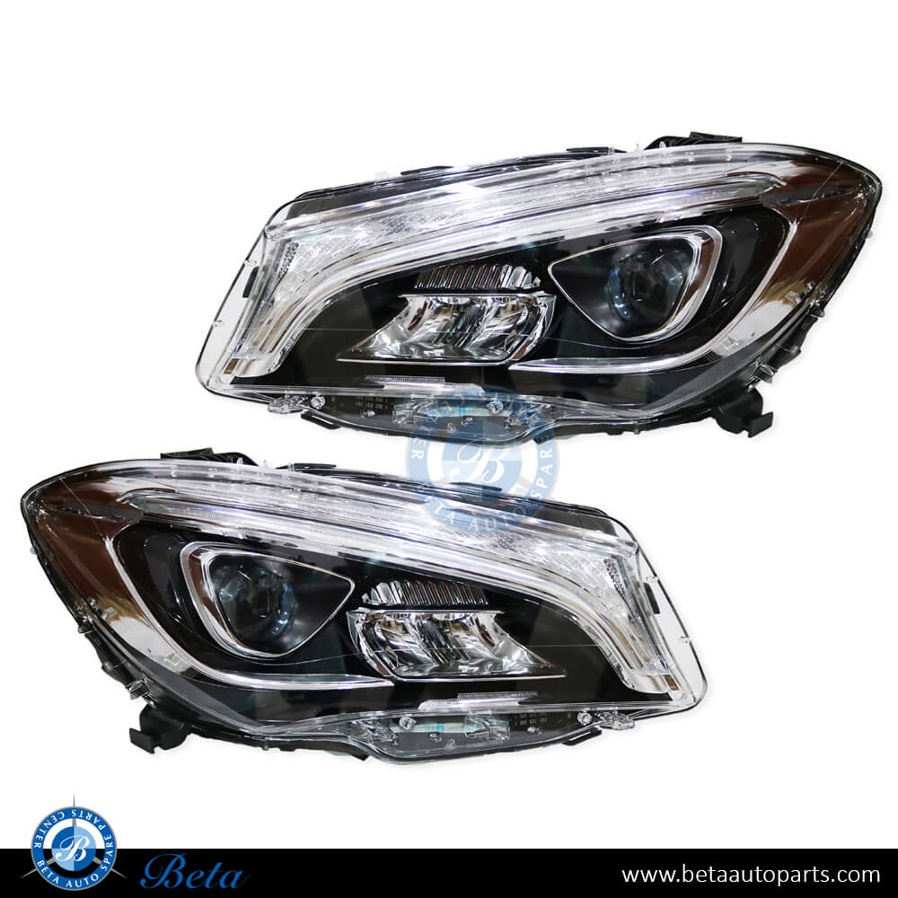 Headlamp Upgrade from Xenon to 2017 LED Look for Mercedes CLA-Class C117 2013-2018 models, Part Number 1178204261 / 1178204961