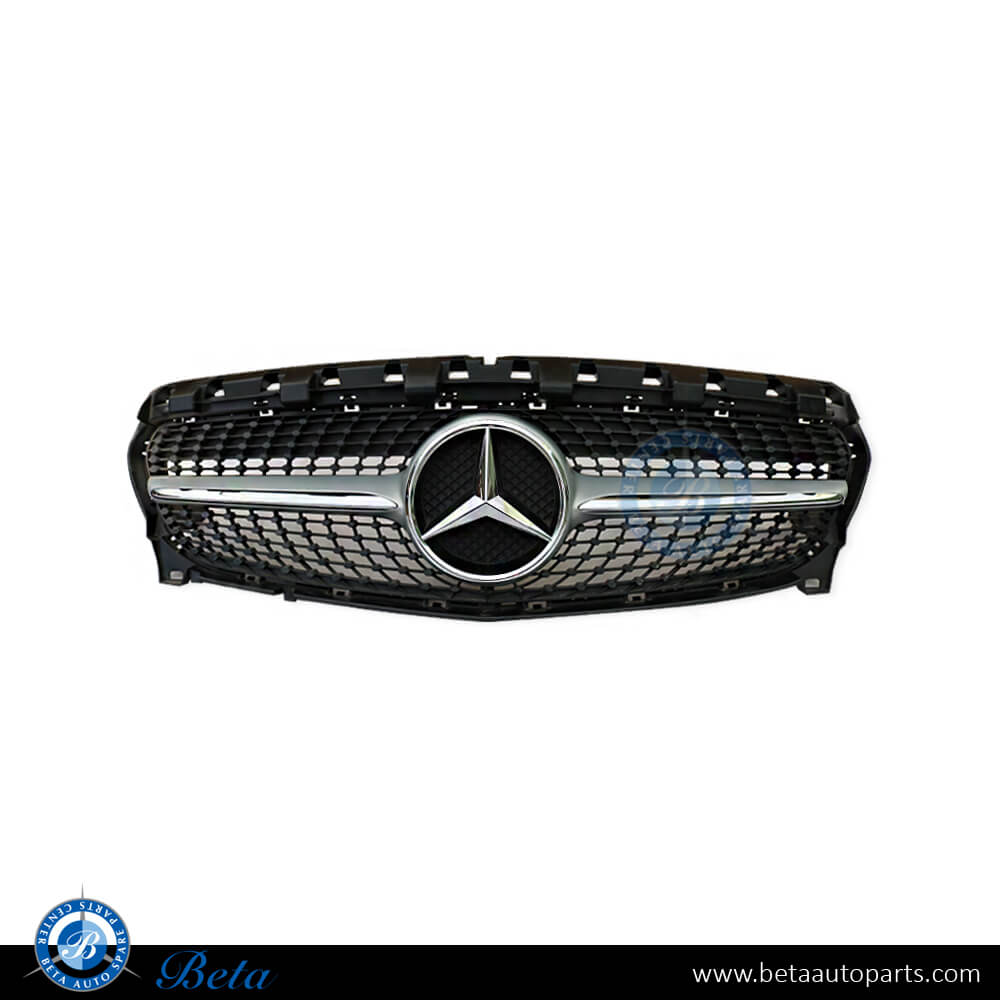 Radiator Grille for Mercedes CLA-Class C117 2017-2018 models, Part Number 1178802500