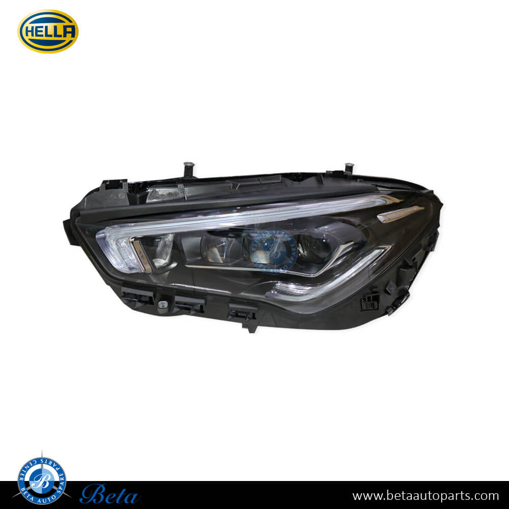 Left Side HeadLamp Dynamic LED for Mercedes CLA-Class C118 2019-Up models, Part Number 1189063100 / 1189064500