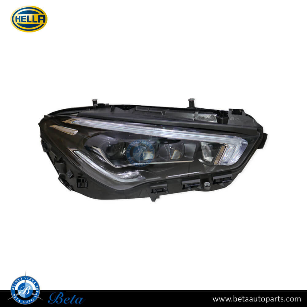 Right Side Headlamp Dynamic LED for Mercedes CLA-Class C118 2019-Up models, Part Number 1189063200 / 1189064600