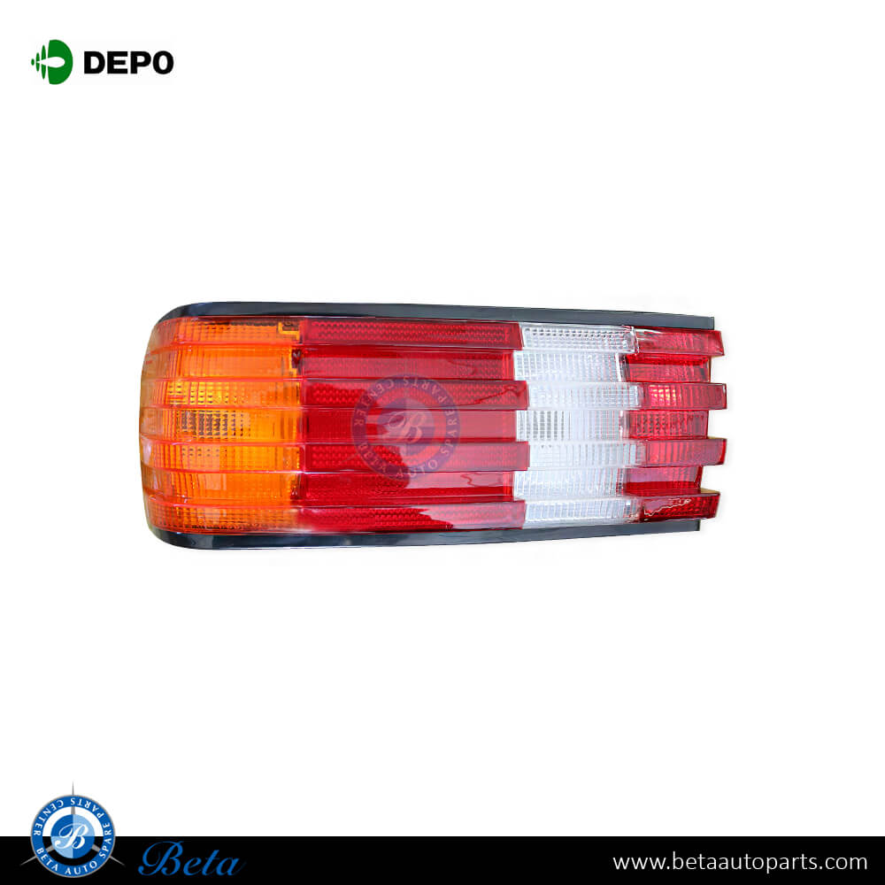 Left Side Tail Lamp for Mercedes S-Class W126 1985-1992 models, Part Number 1268200764