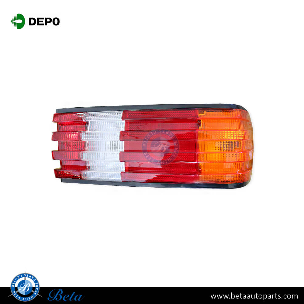 Right Side Tail Lamp for Mercedes S-Class W126 1985-1992 models, Part Number 1268200864