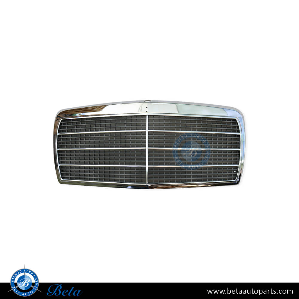 Radiator Grille Assy for Mercedes S-Class W126 1985-1992 models, Part Number 1268800883