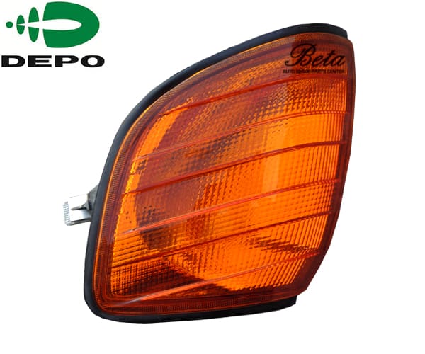 Left Side Corner Lamp -Yellow for Mercedes S-Class W140 1993-1998 models