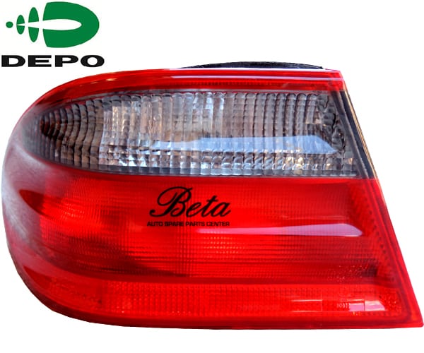 Left Side Tail Lamp for Mercedes E-Class W210 1996-2002 models, Part Number 2108203364