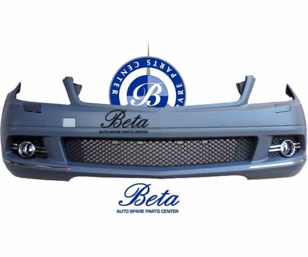 Front Bumper without PDC with Washer Elegance for Mercedes C-Class W204 2008-2010 models, Part Number 2048803940