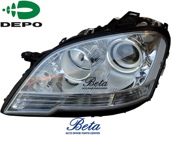 Left Side Headlamp Normal for Mercedes ML-Class W164 2009-2011 models, Part Number 1648206961