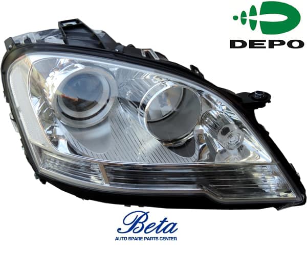 Right Side Headlamp Normal for Mercedes ML-Class W164 2009-2011 models, Part Number 1648207061