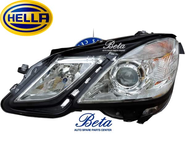 Mercedes E-Class W212 (2010-2013), Headlamp Normal (Left), Hella, 2128200161