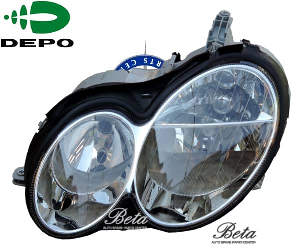 Left Side Headlamp Normal for Mercedes CLK-Class W209 2003-2009 models