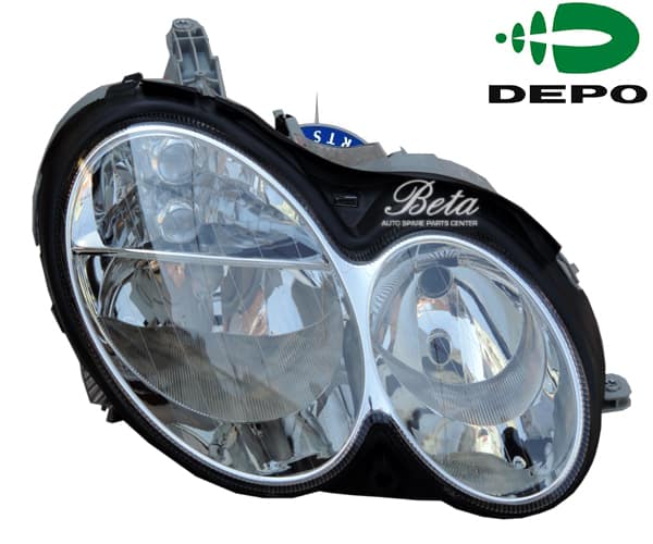 Right Side Headlamp Normal for Mercedes CLK-Class W209 2003-2009 models