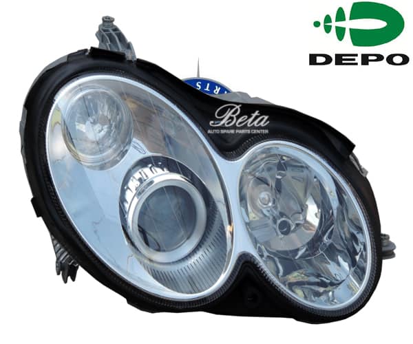 Right Side Headlamp Xenon without Ballast for Mercedes CLK-Class W209 2003-2009 models, Part Number 2098200861