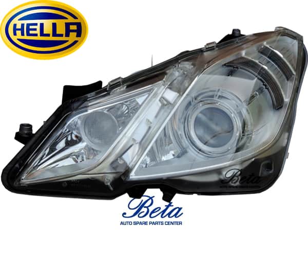 Left Side Headlamp Xenon for Mercedes E-Class Coupe C207 2010-2013 models, Part Number 2078207561 / 2078200539