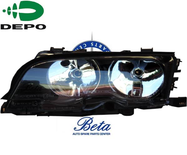 Left Side Headlamp for BMW 3 Series E46 1998-2004 models, Part Number 6904275