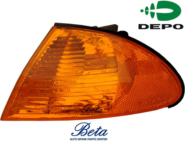 Left Side Corner Lamp -Yellow for BMW 3 Series E46 1998-2001 models, Part Number 6902765