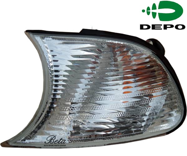 Left Side Corner Lamp For 2DR -White for BMW 3 Series E46 1998-2001 models, Part Number 6904307