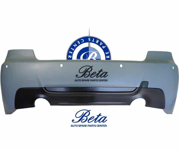 Rear Bumper with PDC with 2 Hole M-Tek 335I for BMW 3 Series Coupe E92 2005-2011 models, Part Number 51128044934