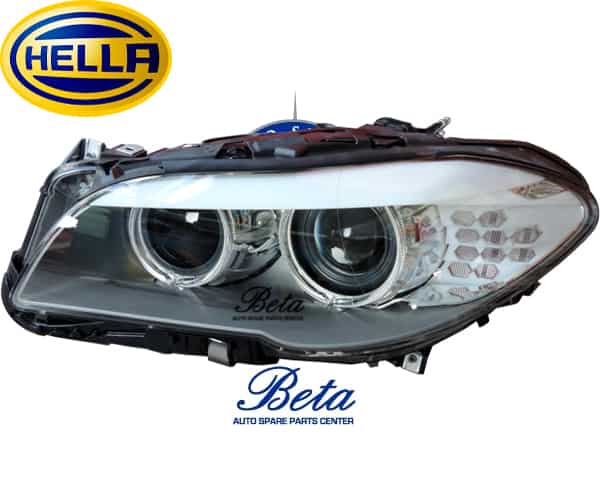 BMW 5 Series F10 (2010-2016), Headlamp Xenon (Left), Hella, 63117271911