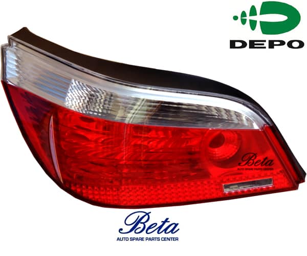 BMW 5 Series E60 (2003-2007), Tail Lamp (Left), Taiwan, 7165737 / 6910767