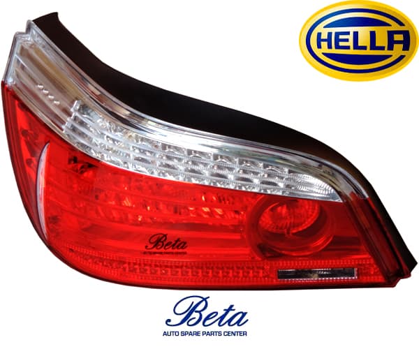 BMW 5 Series E60 (2003-2009), Tail Lamp Combination (Left), Hella, 63217177281