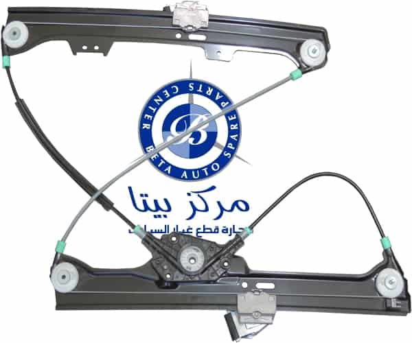 BMW 5 Series E60 (2003-2009), Front Door Regulator Without Motor (Left), Taiwan, 51337075667