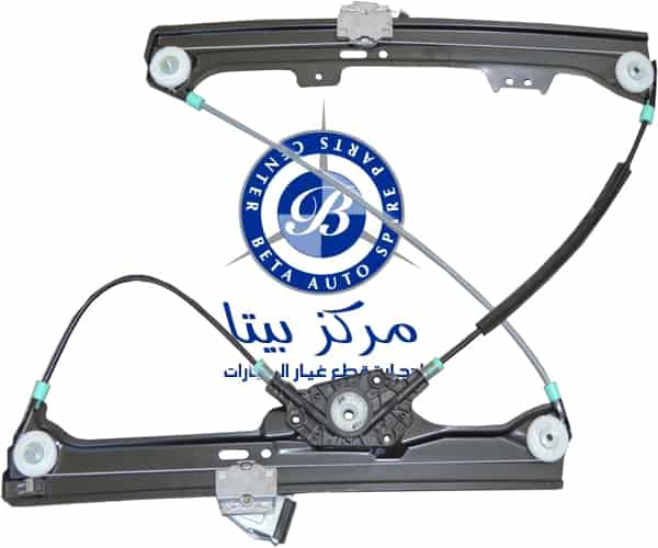 BMW 5 Series E60 (2003-2009), Front Door Regulator Without Motor (Right), Taiwan, 51337075668