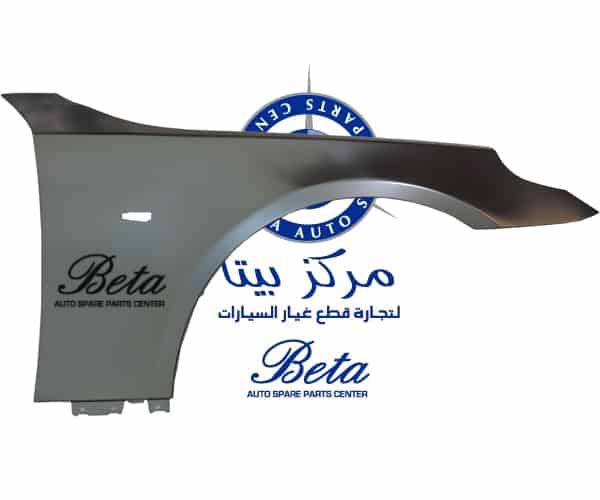 BMW 5 Series E60 (2003-2009), Front Fender - Steel (Right), Taiwan, 41357111430