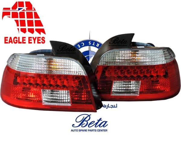 Tail Lamp -Red and Smoke Crystal for BMW 5 Series E39 LCI 2001-2002 models