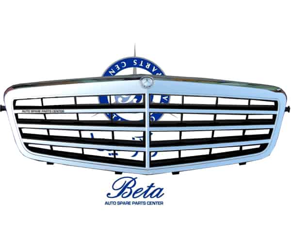 Mercedes E-Class W212 (2010-2013), Grille (black and chrome), Taiwan, 2128800583 / 2128801083