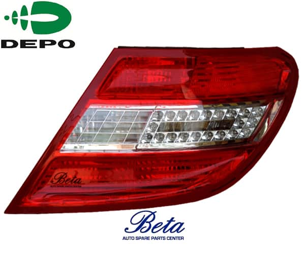 Right Side Tail Lamp LED for Mercedes C-Class W204 2008-2010 models, Part Number 2048202064 / 2049068802