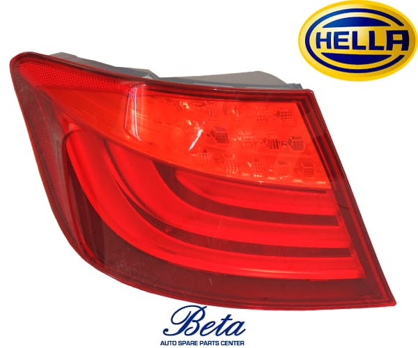 BMW 5 Series F10 (2010-2016), Tail Lamp (Left), Hella, 63217203229