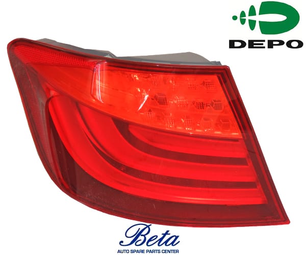 BMW 5 Series F10 (2010-2016), Tail Lamp (Left), Taiwan, 7203229