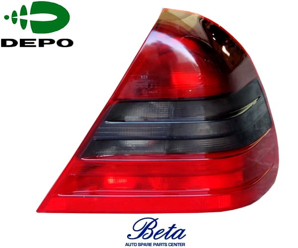 Mercedes C-Class W202 (1994-2000), Tail Lamp -Dark (Right), Taiwan, 2028205266