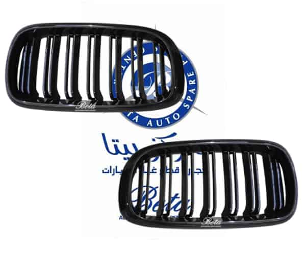 BMW X5/X6 F15/F16 (2014-2019), Radiator Grille M Look -Gloss Black, China, 51712334708 / 51712334710