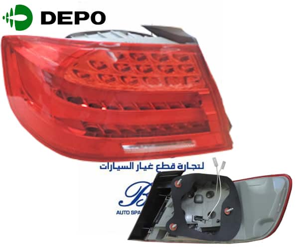 BMW 3 Series E92 LCI (2009-2011), Tail Lamp (Left), Taiwan, 63217251957