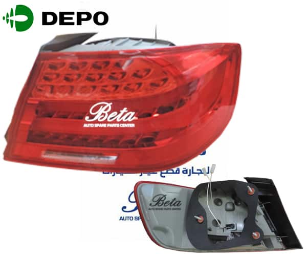 BMW 3 Series E92 LCI (2009-2011), Tail Lamp (Right), Taiwan, 63217251958