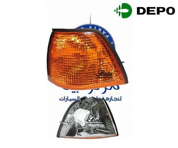 Left Side Corner Lamp For 4DR -Yellow for BMW 3 Series E36 1991-1997 models, Part Number 8353277