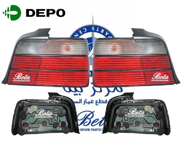 Tail Lamp -Smoke for BMW 3 Series E36 1991-1997 models