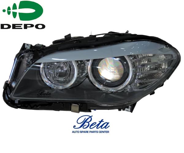 BMW 5 Series F10 (2010-2013), Headlamp Normal (Left), Taiwan, 7203239