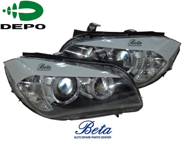 Headlamp M M Performance with LED Ring for BMW X1 E84 2009-2012 models