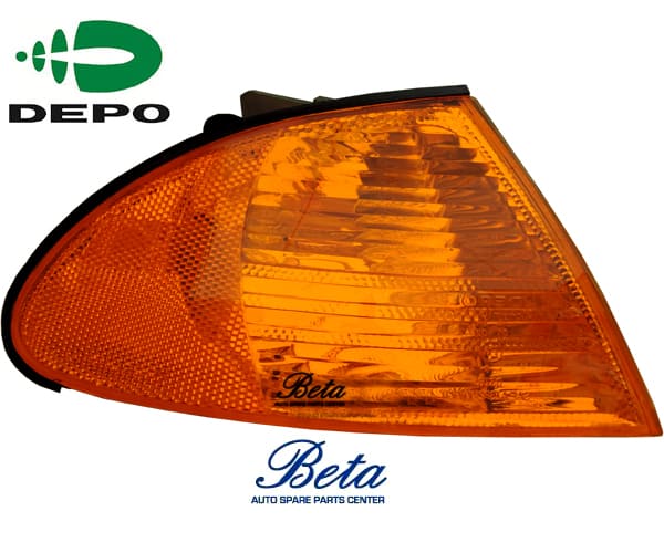 Right Side Corner Lamp -Yellow for BMW 3 Series E46 1998-2001 models, Part Number 6902766