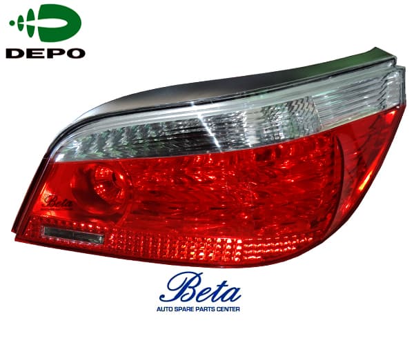 BMW 5 Series E60 (2003-2007), Tail Lamp (Right), Taiwan, 7165738 / 6910768