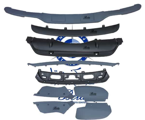 Aerodynamic Kit for BMW X5 E70 LCI 2011-2013 models, Part Number 51192182825