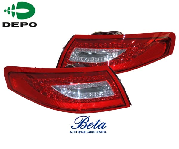 Tail Lamp -Red and Clear for Porsche 911 1998-2004 models