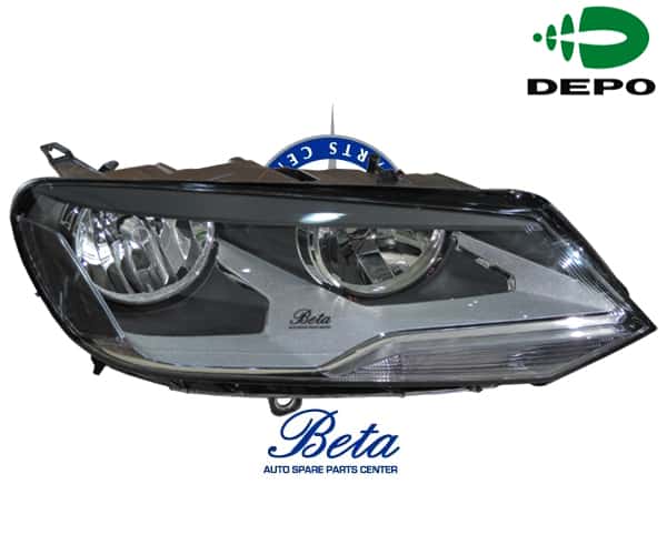 Left Side Headlamp Normal for Volkswagen Touareg 2011-2014 models, Part Number 7P1941005