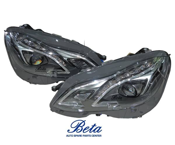 Mercedes E-Class W212 (2010-2013), Headlamp Upgrade From Normal To 2014 Dynamic Xenon Look, China, 2128202339 / 2128202439