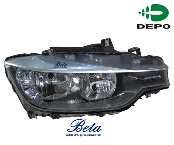 Right Side Headlamp Normal for BMW 3 Series F30 2012-2015 models, Part Number 63117259524