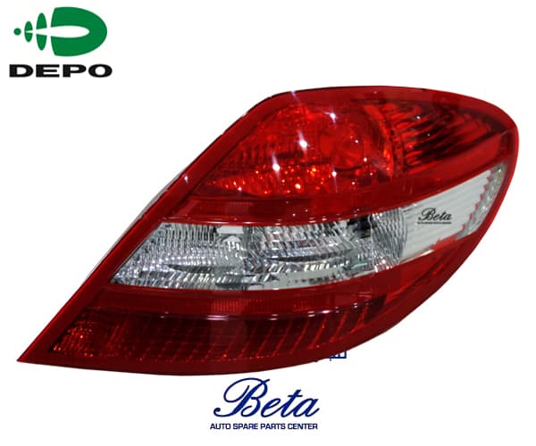 Tail Lamp -Red and Clear for Mercedes SLK-Class R171 2004-2010 models, Part Number 1718200264