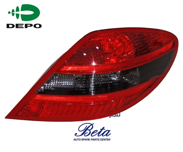 Tail Lamp -Red and Smoke for Mercedes SLK-Class R171 2004-2010 models, Part Number 1718200664